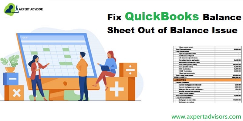 Fix Balance Sheet in QuickBooks That's Showing Different Balance - Featuring Image