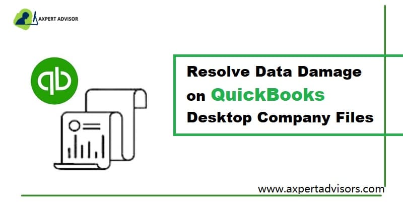 Methods to Resolve Data Damage on your QuickBooks Company File - Featuring Image