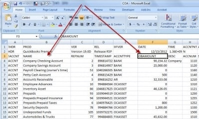 [Step 2] Track the transaction responsible for QuickBooks Balance sheet out of balance - Screenshot