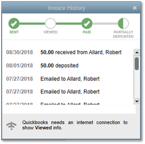 Track Invoice History-New Features in QuickBooks Desktop 2019