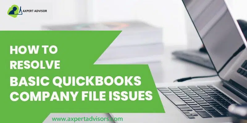 Resolve Basic QuickBooks Desktop Company File Issues - Featuring Image