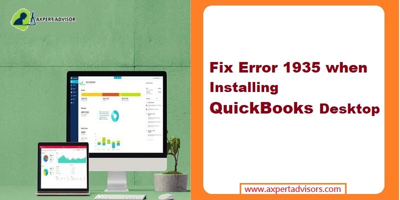 Learn how to troubleshoot Error 1935 when installing QuickBooks or .NET Framework - Featuring Image
