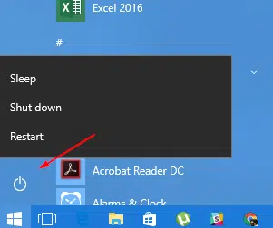 Restart your computer - Screenshot