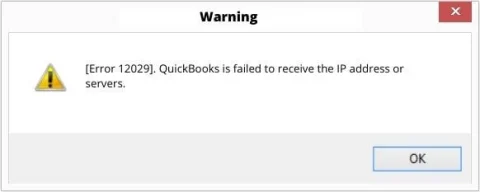 QuickBooks error 12029 Image 480x192