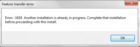 QuickBooks error 1618 Image 480x164