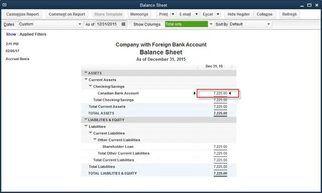 Transaction balance sheet out of balance- screenshot 14