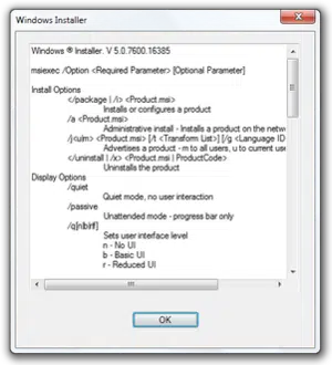 Windows-Installers-version-Screenshot
