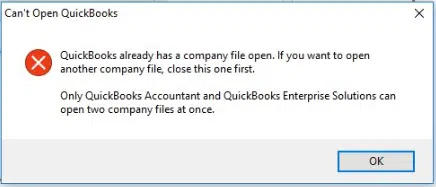 QuickBooks can not open or wont open