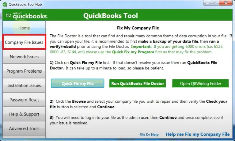 fix QuickBooks Error code 15311