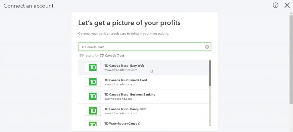 Connect bank and credit card accounts - Image