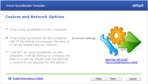Customer and Network Install in QuickBooks - Image