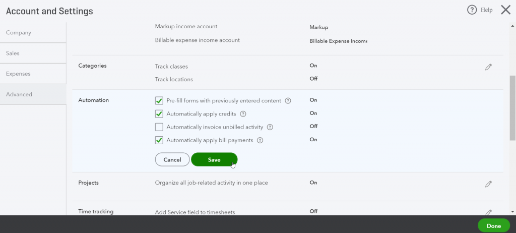 Linking payments and credits for opening invoices - Image