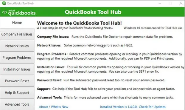 QuickBooks-Tool-Hub-Home-Screen-Image