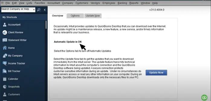 Update QuickBooks Desktop Image