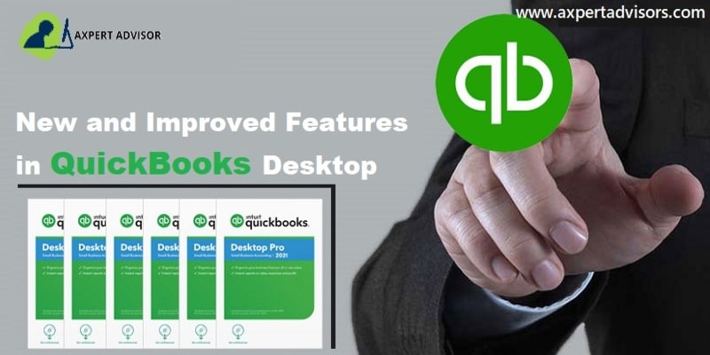 What's New and improved features in QuickBooks Desktop 2021 - Featuring Image