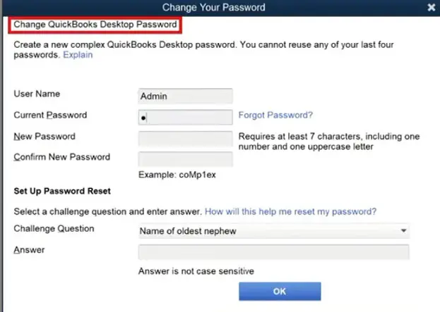 Change your password - Image