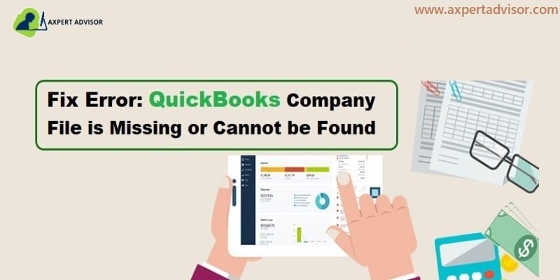 What to do when QuickBooks can’t find company file?