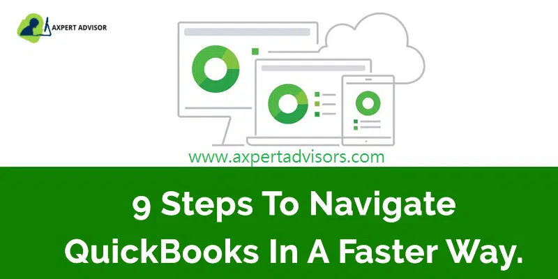 Easy steps to learn how to navigate QuickBooks - Featuring Image
