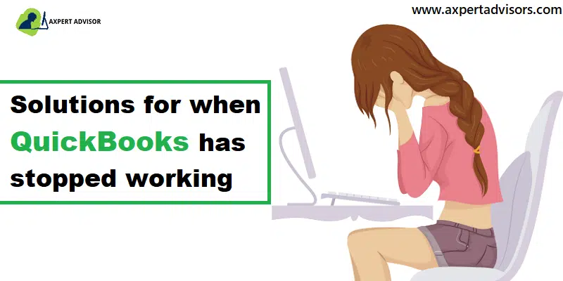Fix QuickBooks has Stopped Working or Not Responding Issue - Featuring Image