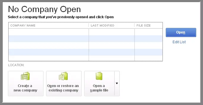 No-company-file-open-windows