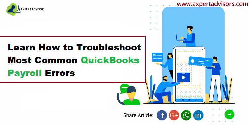 How to Resolve QuickBooks Payroll Errors and Mistakes - Featuring Image