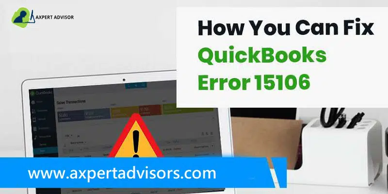 How to Fix QuickBooks Update Error 15106?