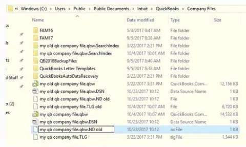 Method 2: Renaming .ND and .TLG Files