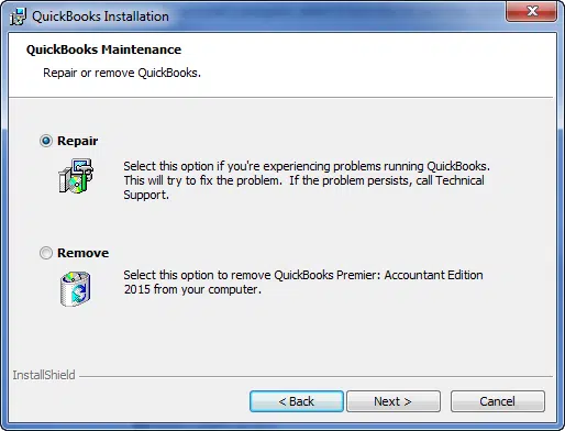 Repair QuickBooks Desktop - Image