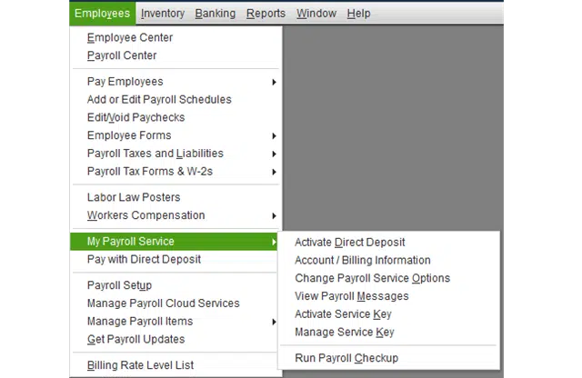 My Payroll Service - Screenshot