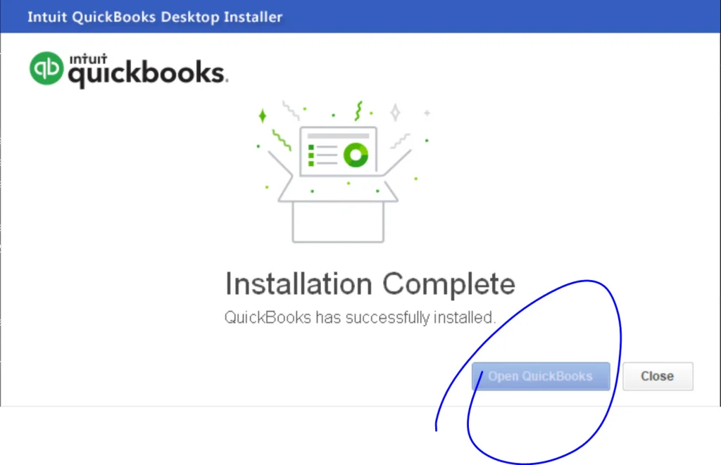 Unable to find QuickBooks Desktop 2022 Image