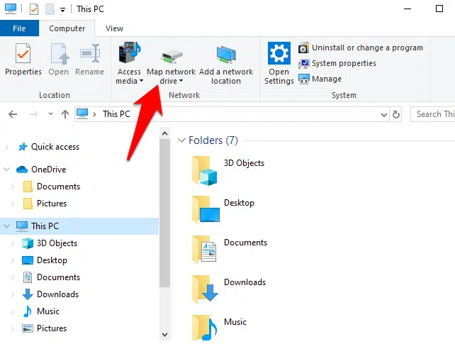 Map Network Drive - Image