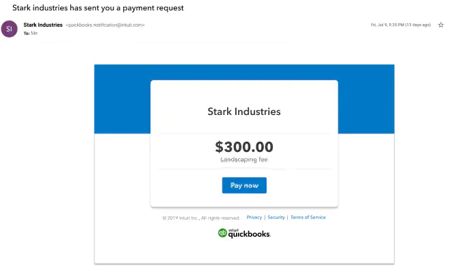 Payment links feature - Image