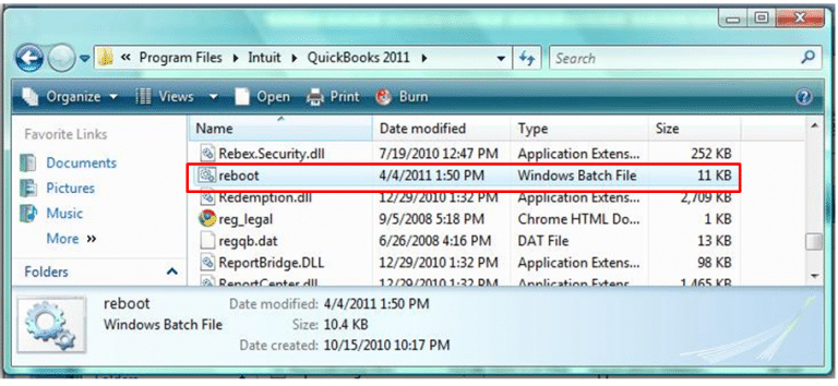 Run %E2%80%98reboot.bat file Screenshot 768x354