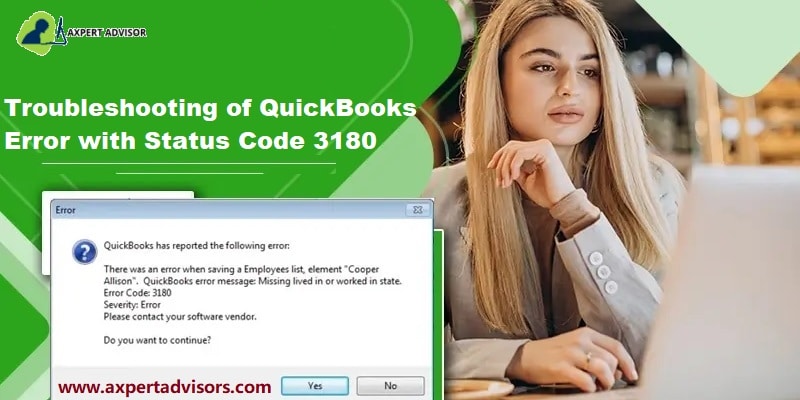 How to Terminate the QuickBooks Error Code 3180 Like a Professional - Featuring Image