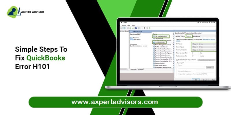 Learn how to resolve the QuickBooks Error code H101 when switching to multi-user - Featuring Image