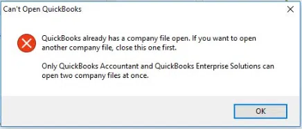 Cannot Open QuickBooks Iage
