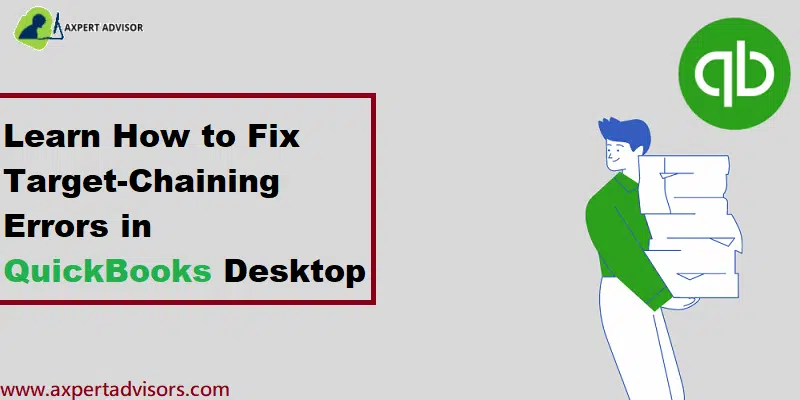 Fix Target Chaining Error in QuickBooks Company File - Featuring Image