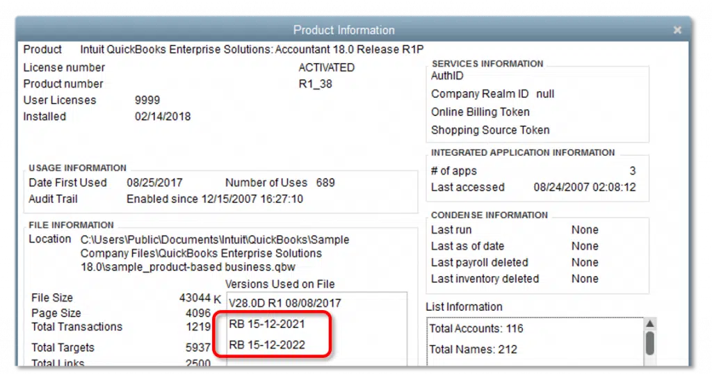 Product Information - Image