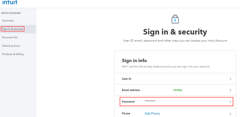 Correct login credentials - Image