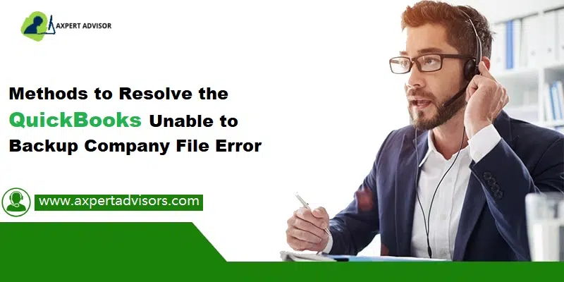How to Fix Backup Company File Issues in QuickBooks Desktop?