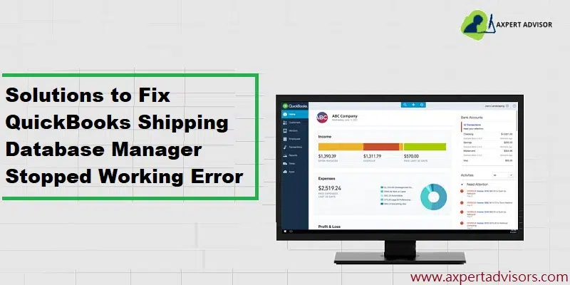 How to Resolve the QuickBooks Shipping Manager Not Working Error - Featuring Image