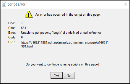 QuickBooks-Script-Error