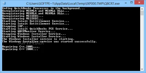 QuickBooks component repair tool