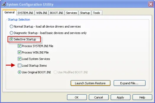 Restart-MS-Windows-in-Selective-Startup