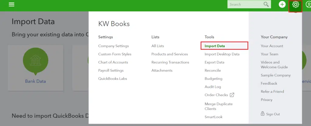 Import Data - Image