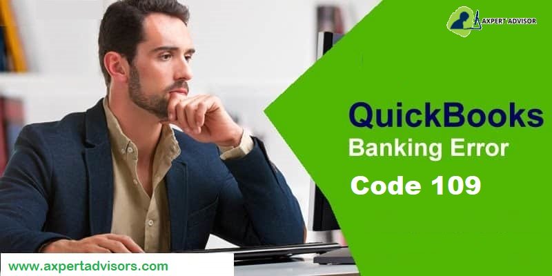 How to Resolve QuickBooks Bank Error 109?