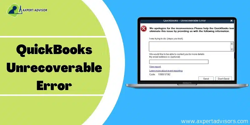 How to Remove QuickBooks Unrecoverable Error Code 16052 65777?