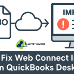 Learn how to fix web connect import issues in QuickBooks Desktop - Featured Image